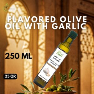 olive oil with garlic